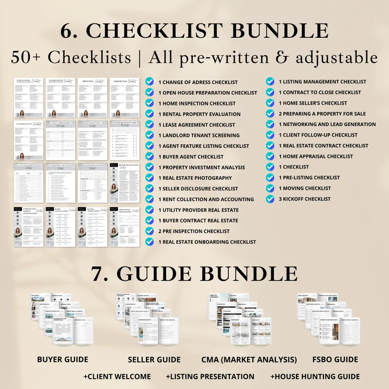 2024 HUGE BUNDLE: Real Estate Marketing Templates, Real Estate Template Bundle, Canva Bundle, Canva Templates, Instagram Templates, Real Estate