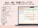 Small Business CRM Dashboard Bookkeeping Tracker w/ Task & Invoice Tracker | Financial Planner | Budget Spreadsheet for Service Businesses