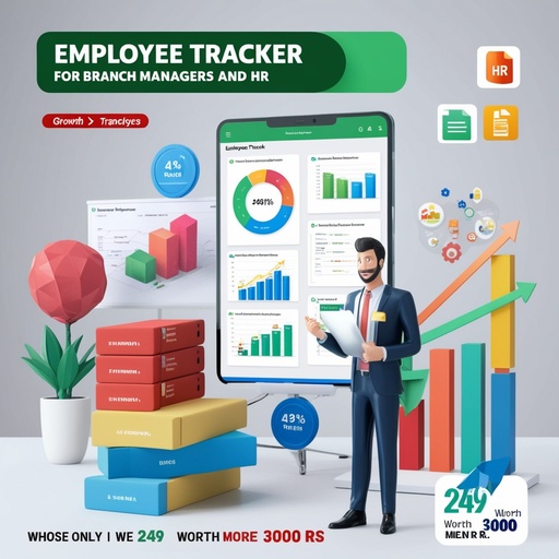 Employee Tracker Google Spreadsheet Template - Efficient Workforce Management Tool