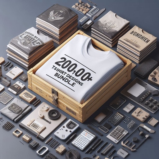 20,000+ T-Shirt Designs Bundle: Premium Graphics for Every Style and Occasion!
